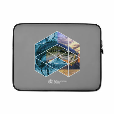 Fishing Geometry Laptop Sleeve